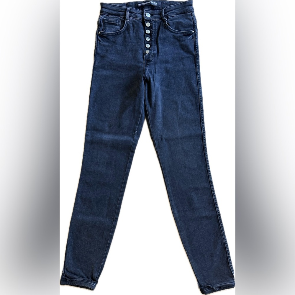 Zara Distressed Skinny Jeans - Picture 2 of 9